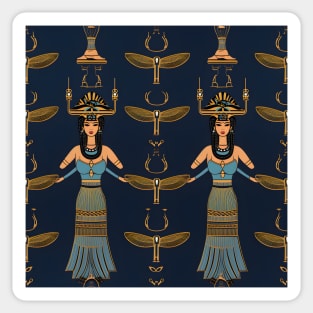 Ancient Egyptian Pattern 5 Sticker